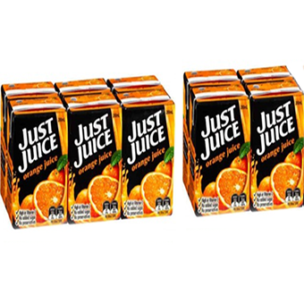 Just Orange Juice Tetrapack-8x1L01